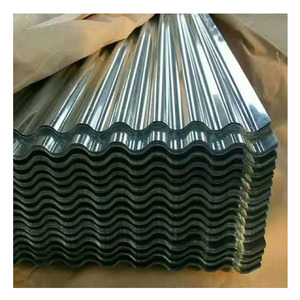 Tôle ondulée SGCC GI pour toiture, 0,14 mm, revêtement en <span class=keywords><strong>zinc</strong></span>, toiture en <span class=keywords><strong>zinc</strong></span> galvanisé - Product Image 1