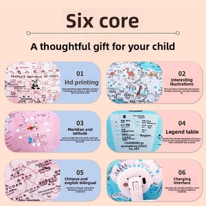 Wholesale <strong>Childrens</strong> Holiday Gift Win Gemini AR-Interactive <strong>Globe</strong> Lighting 20cm Metal Plastic Geography Teaching Ornament for - Product Image 3