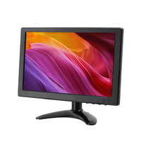 Layar Monitor Mobil Kecil 10 Inci Sudut Pandang Penuh Resolusi FHD 1080P untuk Monitor CCTV Dalam Ruangan