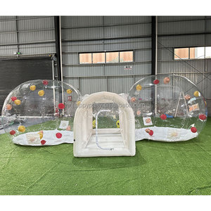 <span class=keywords><strong>Vendita</strong></span> calda commerciale PVC 10ft doppia bolla tenda gonfiabile bolla casa per i bambini e gli adulti - Product Image 6