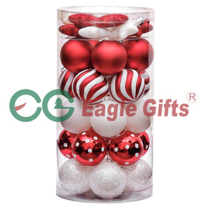 Aquile rosa bianco oro verde menta 5cm palle di natale Boule De Noel decorazioni De Sapins De noel - Product Image 5