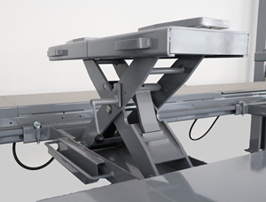 उच्च गुणवत्ता वाले न्यूमेटिक लॉक रिलीज़ चार पोस्ट संरेखण लिफ्टर 6.0 टन कार लिफ्ट 1800 मिमी अधिकतम उठाने की ऊंचाई - Product Image 5