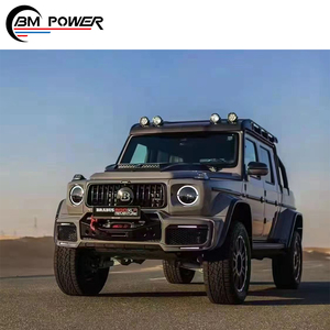 Extensions d'ailes en fibre de carbone de haute qualité MB Power 2019 pour Mercedes Classe G W463 G63, modèles W463A/W464, design OEM - Product Image 4