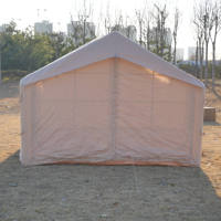 Tentes de camping gonflables en coton Oxford YOLO pour l'extérieur, tente safari, vente en gros, imperméable 7.5 ㎡   Tente de camping gonflable 2U Door House