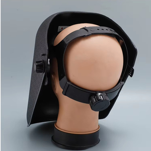 Casco da Saldatore Regolabile in Fibra <span class=keywords><strong>di</strong></span> Vetro con Lente Ribaltabile Nera Resistente al Calore ATPV 20.0cal/sqcm Protezione Dielettrica Schermo Facciale - Product Image 5