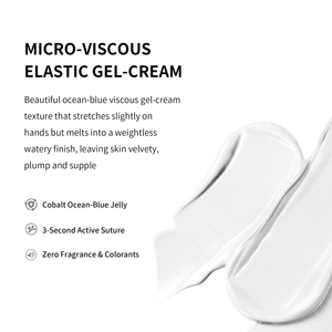 Crème Visage au Peptide de Cuivre Bleu et Squalane, Gel Anti-rides Hydratant et Restructurant Cellulaire PGA 50g, Marque Privée OEM - Product Image 2
