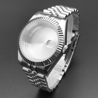 Montre pour homme BARRY POLO 2025 personnalisée avec boîtier en alliage de cristal de quartz, tendance, étanche, bracelet Jubilee en acier inoxydable