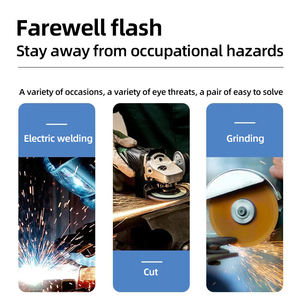 خوذة لحام بالطاقة الشمسية الداكنة الأوتوماتيكية خوذة لحام للعيون نظارات خوذة حماية قوس لمعدات اللحام باهتة - Product Image 4