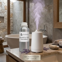 Aceite Esencial de Lavanda 100% Puro y Natural, 1000 ml, Botella de Aluminio, Venta al por Mayor, Aceite de Aromaterapia para Difusor, Masajes, Spa, OEM