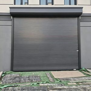 Volets roulants de garage renforcés résistants au vent, structure stable <span class=keywords><strong>pour</strong></span> installation extérieure - Product Image 3