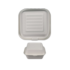 Usine en gros 6 pouces <span class=keywords><strong>Hambourg</strong></span> boîte de Box-450ml papier à emporter conteneur alimentaire - Product Image 4