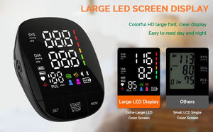 Esfigmomanómetro Electrónico Automático para Comprobación de Presión, <span class=keywords><strong>Monitor</strong></span> de Presión Arterial Digital, Brazo Superior - Product Image 4