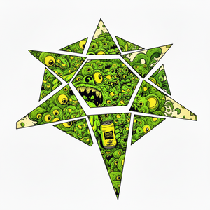 Tenda Ombreggiante Personalizzata per Esterni con Decorazioni UV, Sfondi Psichedelici, Installazioni per Festival, Tettoia Fluorescente, Rete Ombreggiante per Giardino - Product Image 3