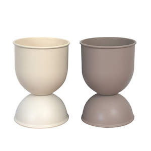 <span class=keywords><strong>Pot</strong></span> de fleurs en plastique de style nordique moderne à <span class=keywords><strong>design</strong></span> divisé pour la maison et le jardin, intérieur/extérieur, décoration ronde - Product Image 5