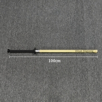 Équipement et accessoires pour spectacles de feu et arts du feu, épée de feu creuse de 1000 mm à poudre Lyco pour spectacles de danse