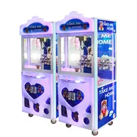 Candy Claw Machine Hot Sale Bill And Coin Operated Prize Selling Candy Grabber Lucky Star Arcade Game Toy Claw Machine