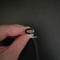 Cable USB Tipo C a 8 Pines con Certificado de Seguridad, Engrosado, Anti-Rotura, con Hilo Trenzado Premium