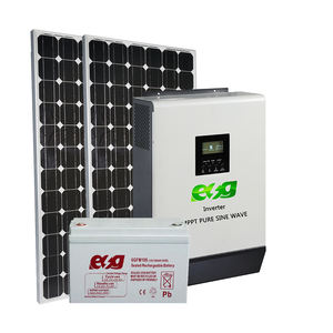 ソーラーパネルシステム1kw 2kw 3kw 5kw 7kw 10kw風力タービン発電機ホームオフグリッドハイブリッドシステム - Product Image 4