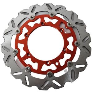 Aluminium + acier inoxydable moto 320mm flottant avant frein disque Rotor disque de frein plaque - Product Image 1