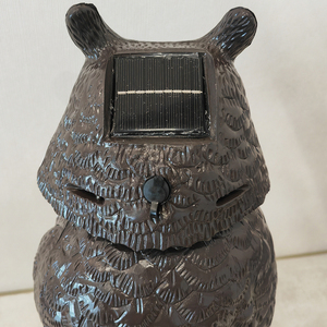 Energia solare esterna e USB gufo a forma di spaventapasseri elettronico per uccelli deterrente - Product Image 6