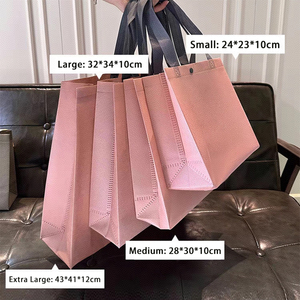 Borsa Tote Biodegradabile in Tessuto Non Tessuto per Supermercato, Abbigliamento, Shopping, Confezioni <span class=keywords><strong>Regalo</strong></span> con Logo Personalizzato Disponibile - Product Image 6