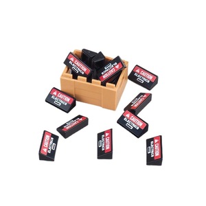 Faites attention au motif sur la pente de l'appareil 85984, accessoire de modèle d'ingénierie urbaine à assembler en blocs, jouet - Product Image 5
