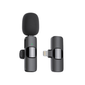 Omnidirectional Condenser <b>Mic</b> Professional Cordless <b>Lapel</b> Microphone for Interview Video <b>Podcast</b> Vlog - Product Image 1