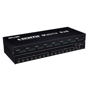 8x8 <span class=keywords><strong>HDMI</strong></span> <span class=keywords><strong>Matrix</strong></span> <span class=keywords><strong>Switcher</strong></span> 3D 4 k <span class=keywords><strong>HDMI</strong></span> Ma Trận <span class=keywords><strong>8</strong></span> đầu vào <span class=keywords><strong>8</strong></span> đầu ra - Product Image 1