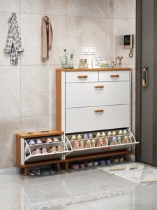 <span class=keywords><strong>ตู้</strong></span><span class=keywords><strong>รองเท้า</strong></span>ทิปเปอร์บางเฉียบทันสมัย, <span class=keywords><strong>ตู้</strong></span><span class=keywords><strong>วาง</strong></span><span class=keywords><strong>รองเท้า</strong></span>สำหรับ<span class=keywords><strong>นั่ง</strong></span>ที่ประตูบ้านเก้าอี้ทางเข้า<span class=keywords><strong>แบบ</strong></span>บูรณาการใช้ภายในบ้านไม้เบิร์ช - Product Image 5