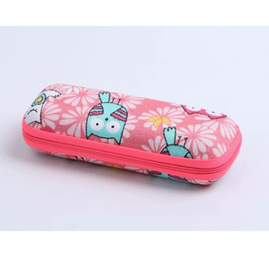 Jolie boîte à lunettes Eva, à motif de dessin animé, étui optique personnalisé pour lunettes pour étudiants ou travailleurs de bureau - Product Image 3