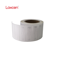 Étiquettes RFID longue portée personnalisées pour usine, 70x14mm, étiquette/autocollant RFID UHF passif avec contenu imprimé et codage