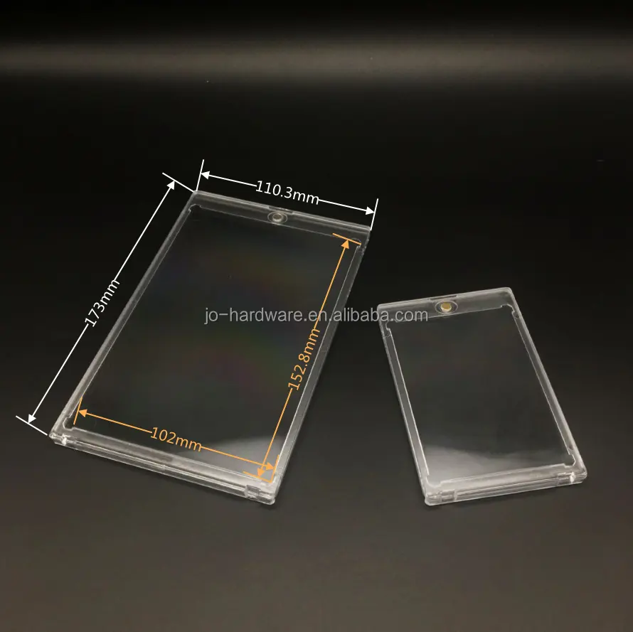 Premium 4X6 magnetico one touch card holder JO-BOT-01 pellicola protettiva