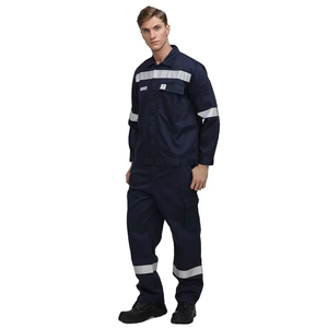 FR <strong>Coverall</strong> High Visibility 6oz Lightweight Rip-Stop Flame Resistant/Fire Retardant High Vis Coveralls Flame Retardant Coveralls - Product Image 2