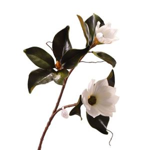 LO-502 Venta al por Mayor de Tallos de <span class=keywords><strong>Magnolia</strong></span> Artificial de Alta Gama de 74 cm, Flor de <span class=keywords><strong>Magnolia</strong></span> Artificial de Tacto Real para Decoración del Hogar y Bodas - Product Image 6