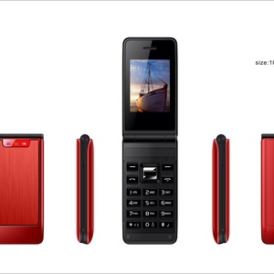 โทรศัพท์ฝาพับ หน้าจอ 1.77 นิ้ว GSM รองรับซิมคู่ เล่น MP3 MP4 กล้องถ่ายรูป โทรศัพท์มือถือปลดล็อค - Product Image 6
