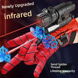 مسدس لعبة كهربائي يُرتدى على المعصم يطلق رصاصات ناعمة على شكل عنكبوت مع غلاف قابل للإخراج - Product Image 3