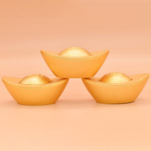 ของตกแต่งเสริมฮวงจุ้ย รูปทรงแท่งโลหะ 3 มิติ ทำจากโลหะผสมสังกะสีหล่อขึ้นรูป หมุนได้ ของขวัญนำโชค ของเล่นขนาดเล็กพกพาสะดวก - Product Image 3