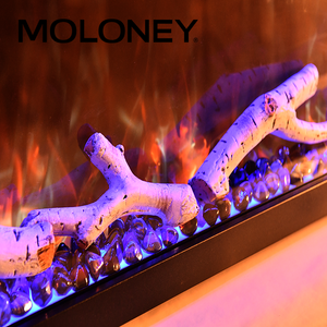 Moule en moulage crear-x, 70 pouces, jouet décoratif, <span class=keywords><strong>cheminée</strong></span> électrique avec flamme à changement de couleur ce - Product Image 2