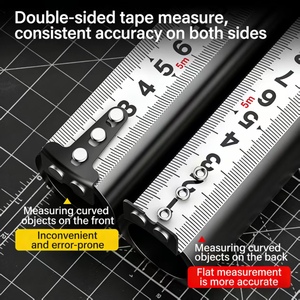 DEWEN 3-in-1 endüstriyel lazer mesafe ölçer 60m/196ft dijital enstrüman ile mezura alan aracı çok yönlü mesafe ölçer - Product Image 4