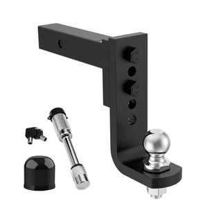 Nuevo Conjunto de Soporte Ajustable para Enganche de <span class=keywords><strong>Remolque</strong></span>, <span class=keywords><strong>Bola</strong></span> de 50mm, Receptor de 2 Pulgadas, Kit de Bloqueo, Acero de Alta Resistencia, Capacidad de <span class=keywords><strong>Remolque</strong></span> de 3500KG, 4x4 - Product Image 2
