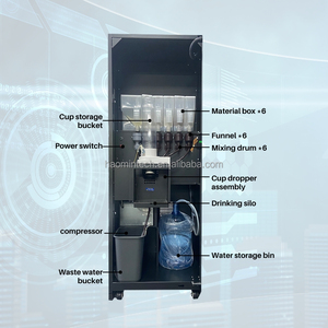 Máquina Expendedora Automática de Smoothies con Sistema de Refrigeración Comercial, Pago con Monedas y Código QR para Uso en Centros Comerciales - Product Image 5