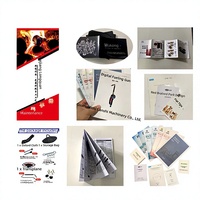Manuel d'instructions, brochure d'entreprise, impression offset noir et blanc, papier couché, dépliants pliés, guide du personnel