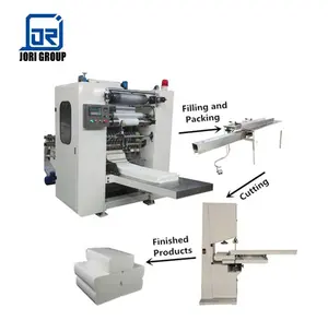 Factory Price N fold 2 Hand Towel Tissue Making Machinery High Speed Z Fold Embossing Glue Lamination Paper Making Machine