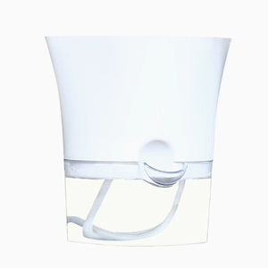 Pot de fleurs auto-arrosant transparent et simple pour l'intérieur, hydroponique, <span class=keywords><strong>sans</strong></span> <span class=keywords><strong>arrosage</strong></span> requis, avec design visible - Product Image 5