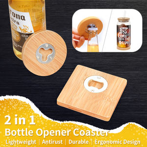 פייד חיים סובלימציה הסיטונאי מקרר תמונה מותאם אישית מגנט במבוק פותחן בקבוק יין פותחן - Product Image 2