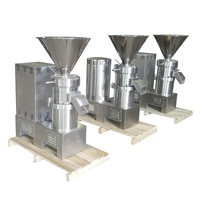 Ligne de production de machine à beurre d'arachide en acier inoxydable Sauce houmous Sésame Tahini Ligne de production