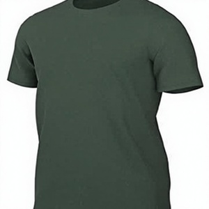 T-shirt unisexe col rond respirant et antibactérien en coton 200g, couleur unie, manches courtes, collection été 2025 - Product Image 4