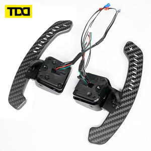 Palancas de cambio magnéticas de fibra de carbono TDD LED para volante de Audi serie C8 A6 A7 S6 S7 RS6 RS7 - Product Image 2