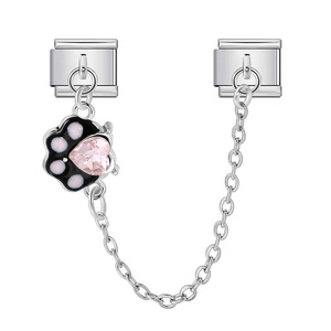<b>Silver</b> Charm <b>Earrings</b> Stainless Steel <b>Chain</b> Star Moon Heart Pendant Unisex Fashion Dangle <b>Earrings</b> - Product Image 5