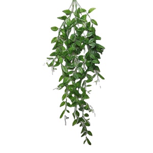 Pianta verde appesa a parete combinazione Tengman appesa a parete per interni fiore morbido di simulazione verticale striscia appesa a parete - Product Image 1